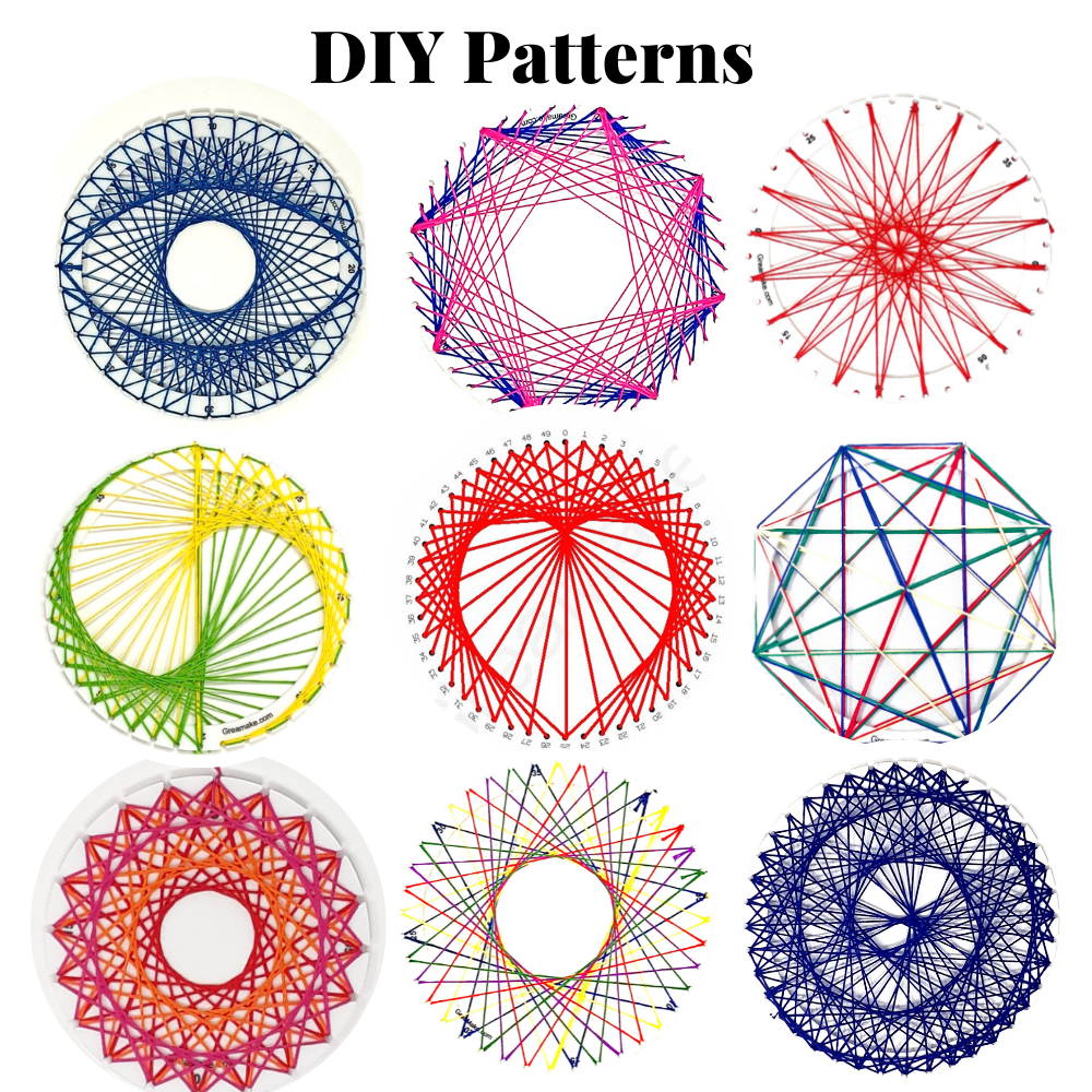 Easy To Make And Nice To Look At - Amazing String Art Patterns